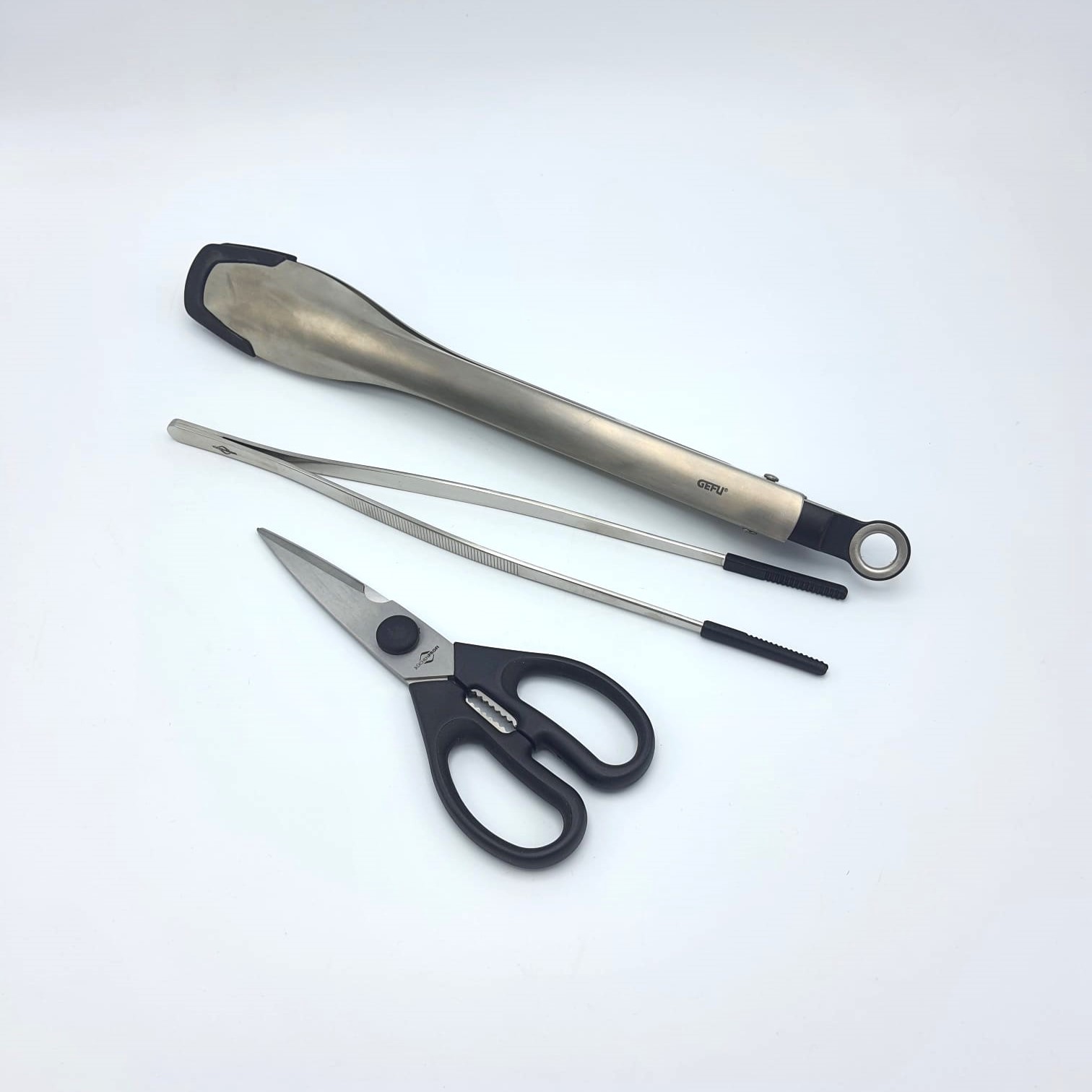 Set 2 Pinze Da Cucina + Forbice by Kuchenprofi